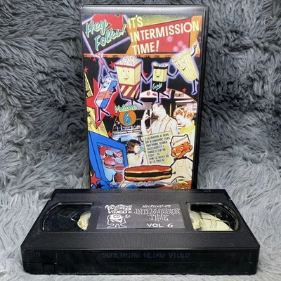 Hey Folks! It’s Intermission Time! Vol. 6 VHS Tape Something Weird Video Movie - Image 1 of 4