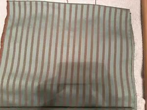 upholstery Fabric (3.5 Yards x 24 1/2”) Sea Green and Brown - Picture 1 of 3