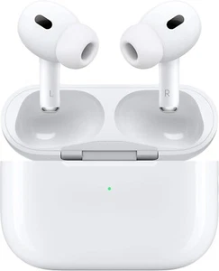 Apple Airpods Pro 2a Generation Mit Schutzhülle Von Neu Laden ohne Kabel Magsafe - Zdjęcie 1 z 6