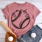 baseball-t-shirt-tee-Rose Gold-XL