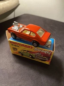 Matchbox 1973 Lensey Rolamatic 1-75 No 67 Ford Capri Hit Rocker MIMB Silver Base - Picture 1 of 7