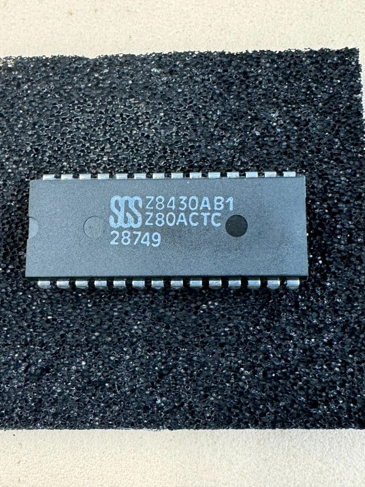 (1 PC) Z8430AB1 SGS Z80A CTC CONTADOR TEMPORIZADOR CIRCUITO PDIP 28 PIN Foto 1 de 1
