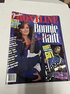Bonnie Raitt FENDER FRONTLINE 1995 GITARRENKATALOG PROMO MAGAZIN - Bild 1 von 2