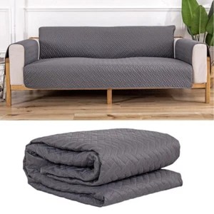 Sofa Abdeckung Wasserdichte Couch Slip cover Möbel Haustier Protector Gray_55 x - Bild 1 von 12