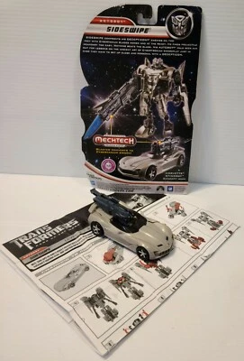 Hasbro Transformers Dark of the Moon Deluxe Sideswipe 100% COMPLETE Exc Cond  - Image 1 of 4