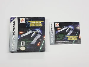 Gradius Galaxies Nintendo Game Boy Advance Box & Manual Only * - Picture 1 of 24