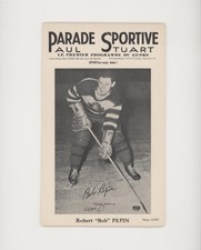 1943-48 Parade Sportive Paul Stuart Bob Pepin