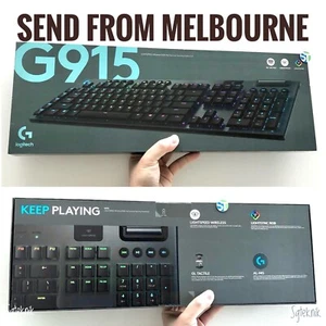 NEW Logitech G915 Wireless Low Profile Gaming Mechanical Keyboard LightSpeed RGB - Picture 1 of 18