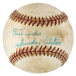 Dodgers Walter "Smokey" Alston "Best Wishes" Signed Baseball PSA/DNA #I05530 - Picture 1 of 11
