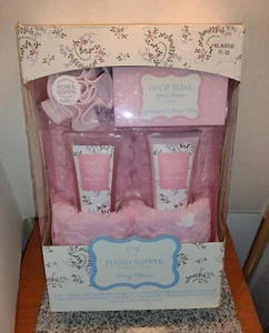 Adonna Plush Slipper Collection. Cherry Blossom. Pink. Sz XL (11-12). Women. NEW - Picture 1 of 7