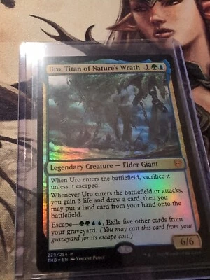 MTG - Uro, Titan of Nature's Wrath - Foil - Theros: Beyond Death - Image 1 of 4