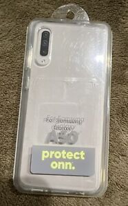 Protect Onn - Samsung Galaxy A50 - Gel Phone Case - Clear