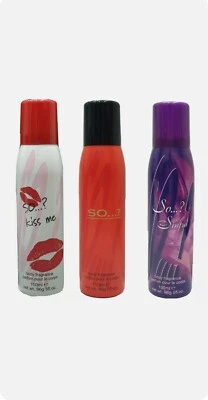 SO..? So...?Kiss me ,So...? So...?sinful body fragrance with Attitude 1of Each3X150ml