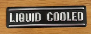 Suzuki GT750 Kettle Liquid Cooled Decal/Emblem (Black) * - Picture 1 of 1