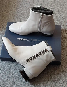 Pedro Miralles Damen Stiefeletten 39 hellbeige - Bild 1 von 3
