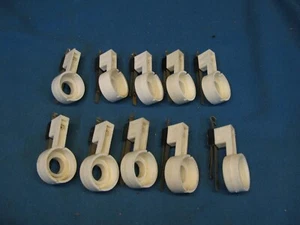 10 soportes pulsadores interruptor hoja usados buen estado arcade vintage - Imagen 1 de 11