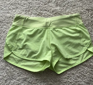 Ivivva Girls Athletic Shorts Size 14     Neon Green - Picture 1 of 7