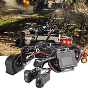 For Honda Pioneer 1000 1000-5 UTV Turn Signal Light Kit Horn Street Plug & Play - Picture 1 of 13