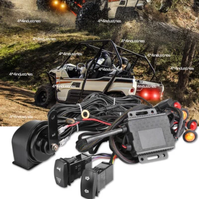 For Polaris RZR XP 4 1000 RZR 900 Turbo S UTV Turn Signal Light Kit w/ Horn 12V - Image 1 of 4