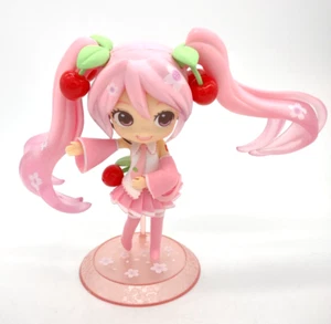 Sakura Miku Figure Hatsune Miku Crystal Doll Chibi Figure TAITO NO BOX - Picture 1 of 4