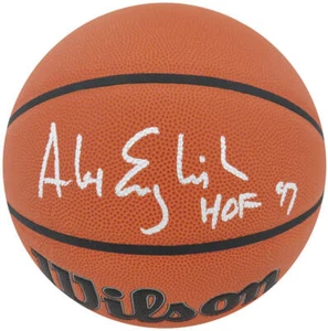 Alex English Signed Wilson Indoor/Outdoor NBA Basketball w/HOF'97 (SCHWARTZ COA) - Picture 1 of 1
