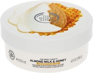 The Body Shop Body Butter 200ml Almond Milk & Honey - 6 pack