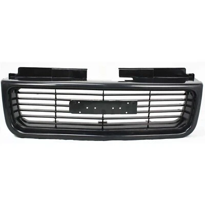 New Front Black Grille For 1998-2004 GMC Sonoma Jimmy GM1200436 12472678 - Image 1 of 4