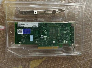 Genuine INTEL X540-T2 CONVERGED DUAL PORT NETWORK ADAPTER BOTH BRACKETS - Picture 1 of 3