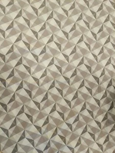 Facette Nate Berkus Stoff Paramount Prisma 54" 100% Baumwolle Ente BTY Dekor grau - Bild 1 von 8