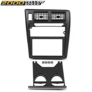Fit For 95-97 Toyota Tacoma Dash Center Air Vent Radio Bezel Trim w/ Cup Holder - Picture 1 of 12