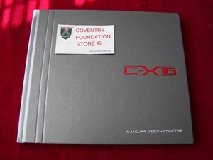 Jaguar Collectible "CX-16 Design Concept" Booklet w/ Media/CD - Picture 1 of 3