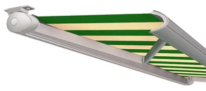 Vollkassettenmarkise / Gelenkarmmarkise / Markise 5,5m 5m 4,5m 4m Option elektro - Bild 1 von 2