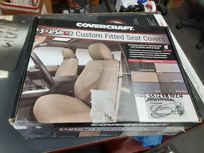 Used Seat Saver Custom Fitted Seat Covers, Fits 1998-03 S10/Sonoma - Image 1 of 4