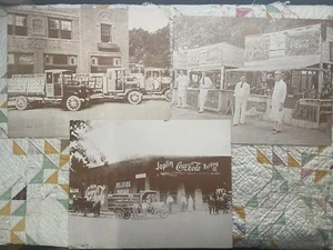 COCA COLA PHOTO DELIVERY TRUCK REFRESHMENT STAND JOPLIN - Picture 1 of 4