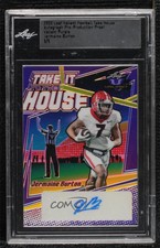 2022 Leaf Valiant Take it to the House 1/1 Jermaine Burton #TH-JB1 Auto 0a17