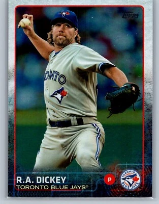 2015 Topps #316 R.A. Dickey Rainbow Foil - Image 1 of 2
