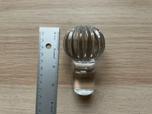 Crystal Closure Stopper for wine decanter, bottle or vase by BOHEMIA - Picture 1 of 6