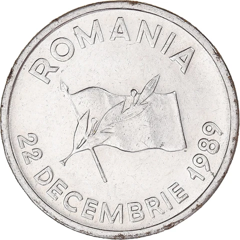 [#1343007] Coin, Romania, 10 Lei, 1989 Cover