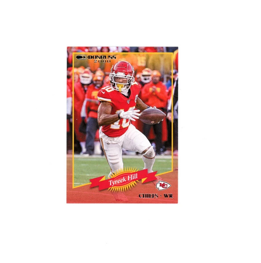2020 Donruss 2000 TYREEK HILL Variant!▪️Kansas City Chiefs WR! STAR - Image 1 of 1