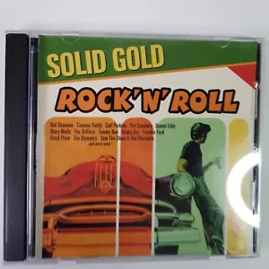 Solid Gold Rock N Roll Del Shannon Conway Twitty Carl Perkins The Coasters CD - Picture 1 of 9