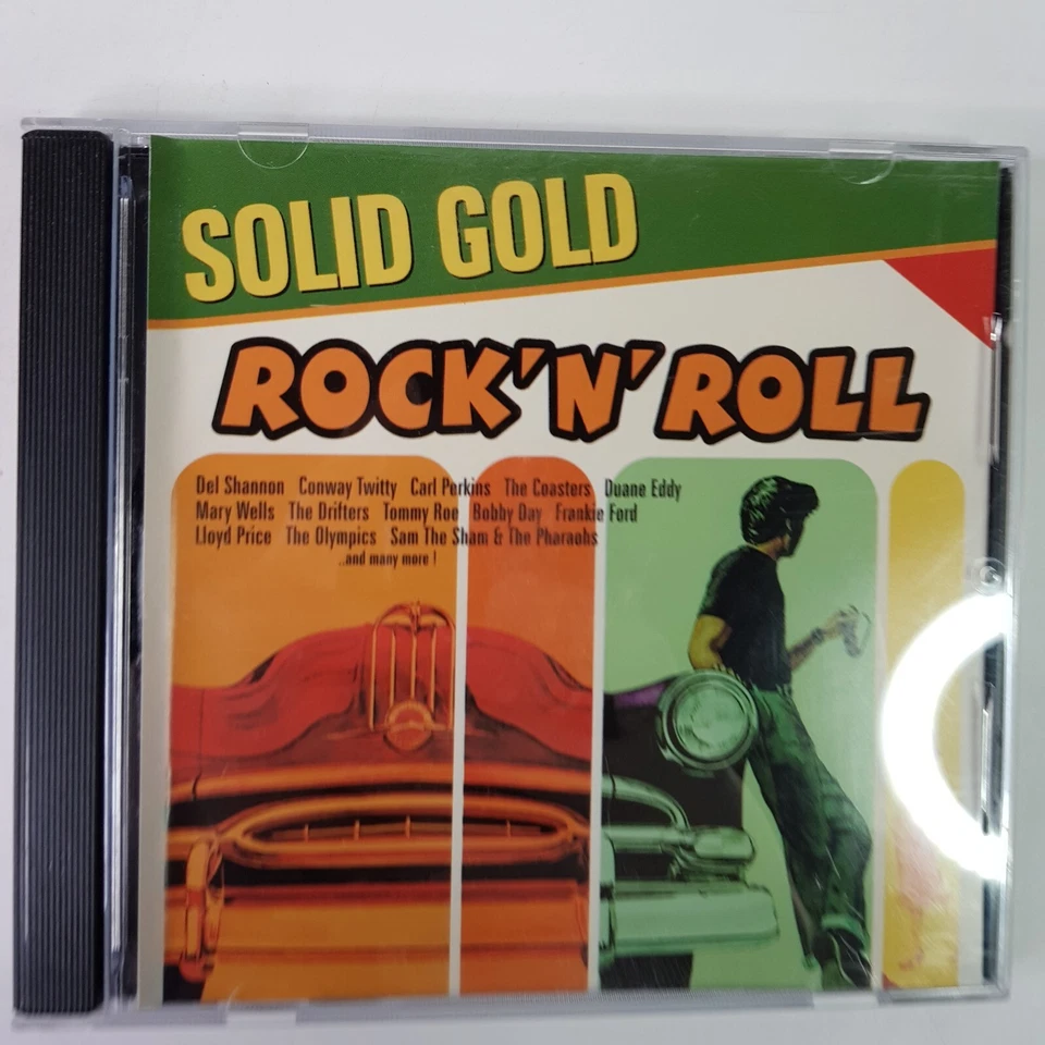 Solid Gold Rock N Roll Del Shannon Conway Twitty Carl Perkins The Coasters CD - Image 1 of 4