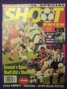 SHOOT! - CANTONA - 3rd April 1993 - Picture 1 of 1