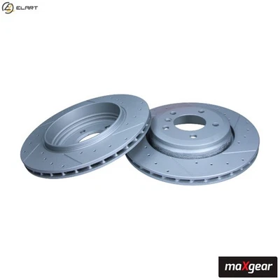 2x BRAKE DISC 19-1017SPORT FOR BMW 3/E46/Convertible M57D30 M54B30 3.0L M54B25 - Image 1 of 4
