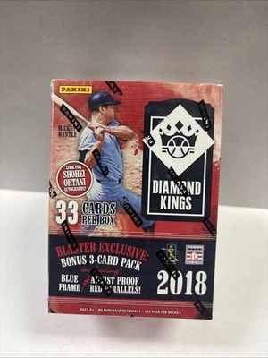2018 PANINI DIAMOND KINGS BASEBALL Sealed BLASTER Box OHTANI JUDGE TROUT NEW - Image 1 of 3