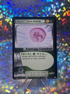 Dragon Ball Z DBZ CCG TCG P5 Frieza's Force Bubble Promo Card - Image 1 of 2