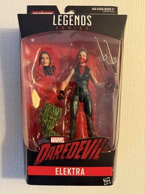 Figura de acción Marvel Legends Daredevil Elektra BAF Man-Thing 6" Foto 1 de 4