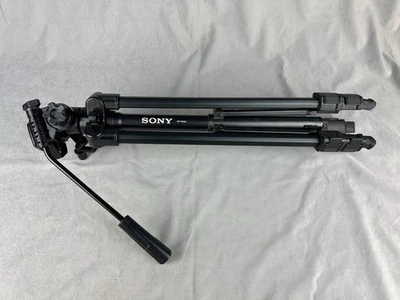 Sony VCT-R640 Video Camera Tripod Adjustable Legs w/56" Max Height - Image 1 of 4