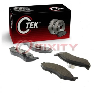 Juego de pastillas de freno de disco delanteras Centric para Jeep TJ 1997-2006 frenado parada sn Foto 1 de 4