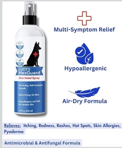 Lucy's Hex guard ,First Aid Mist Hot Spots 4 fl oz (120ml) - Picture 1 of 7