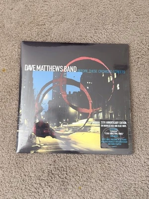 Dave Matthews Band Before These Crowded Streets 25th Vinyl Red / Blue Swirl - Image 1 of 2